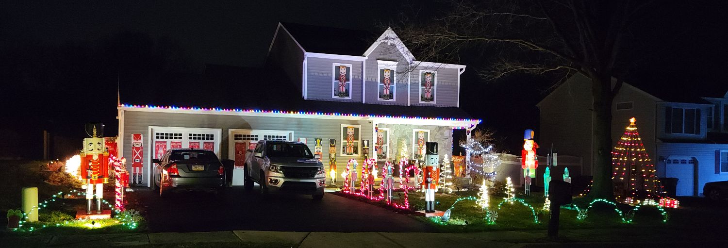 Nutcracker House, Christmas lights in Perkasie, PA (photo 1)