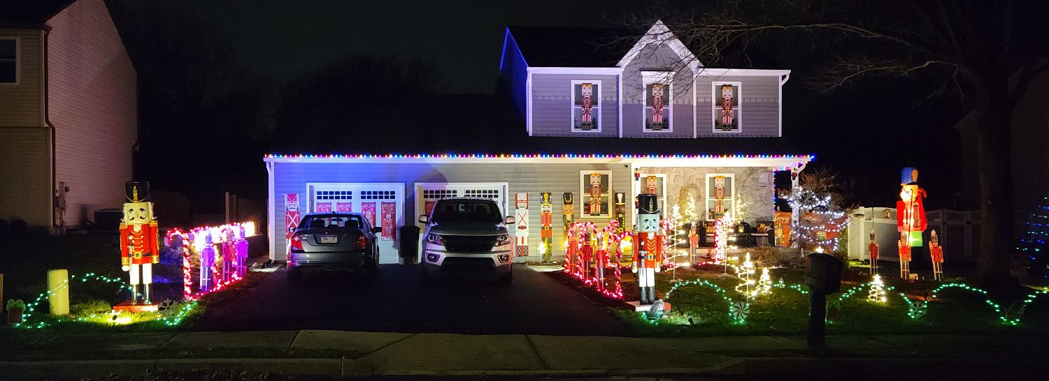 Nutcracker House, Christmas lights in Perkasie, PA (photo 2)