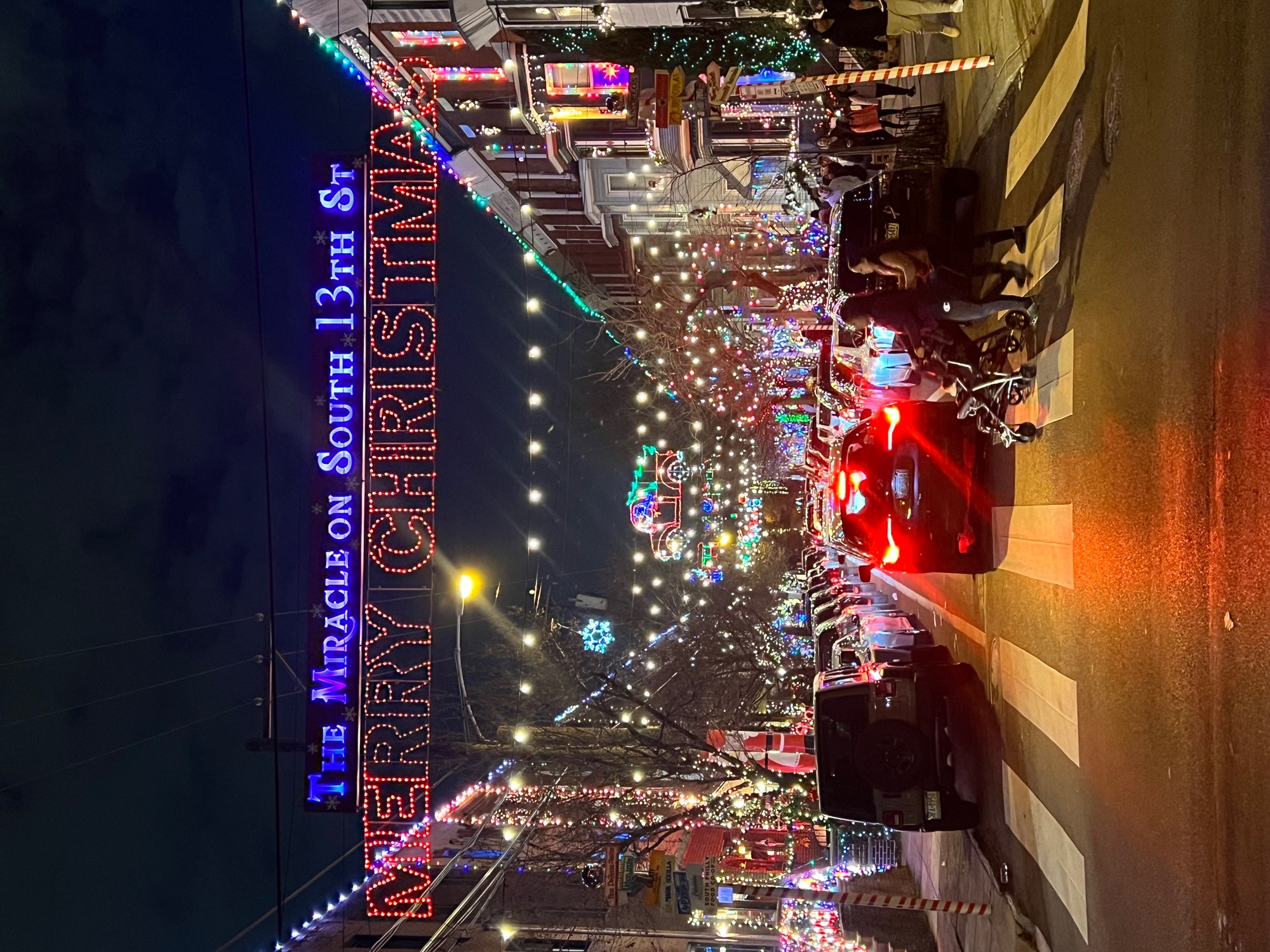 13 Street!, Christmas lights in Philadelphia, PA (photo 1)