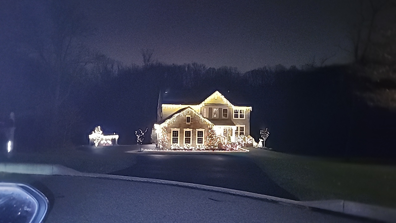 Gingerbread house, Christmas lights in Downingtown, PA (photo 1)