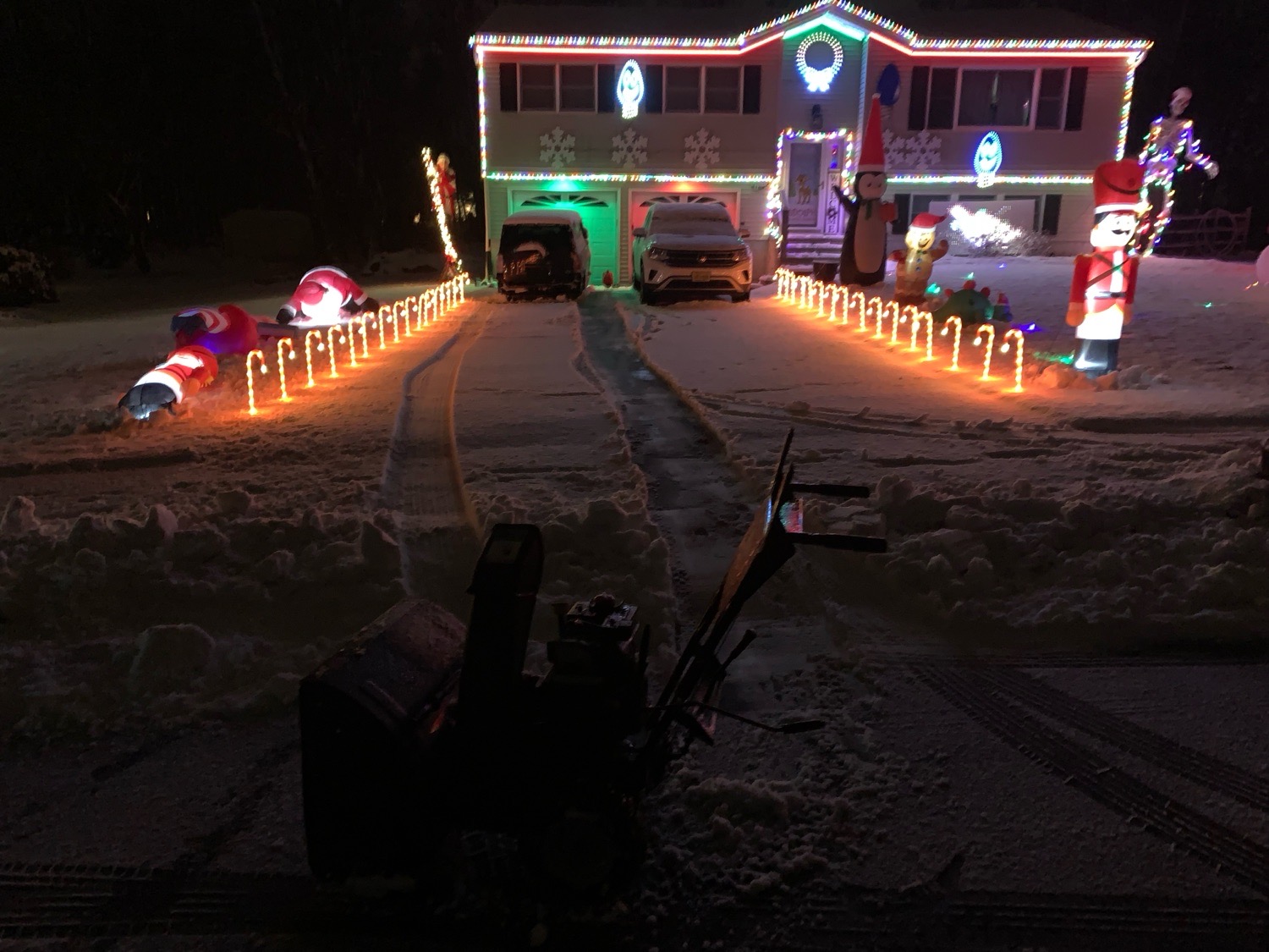 The Carl Family Light Show, Christmas lights in Long Valley, NJ (photo 1)