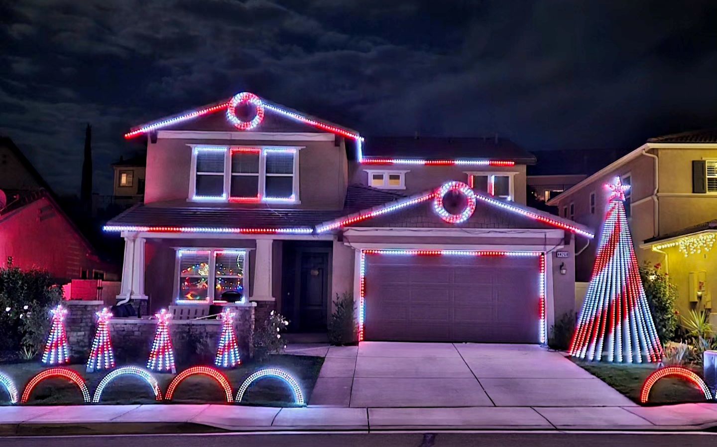 XFamXmas, Christmas lights in Temecula, CA (photo 4)