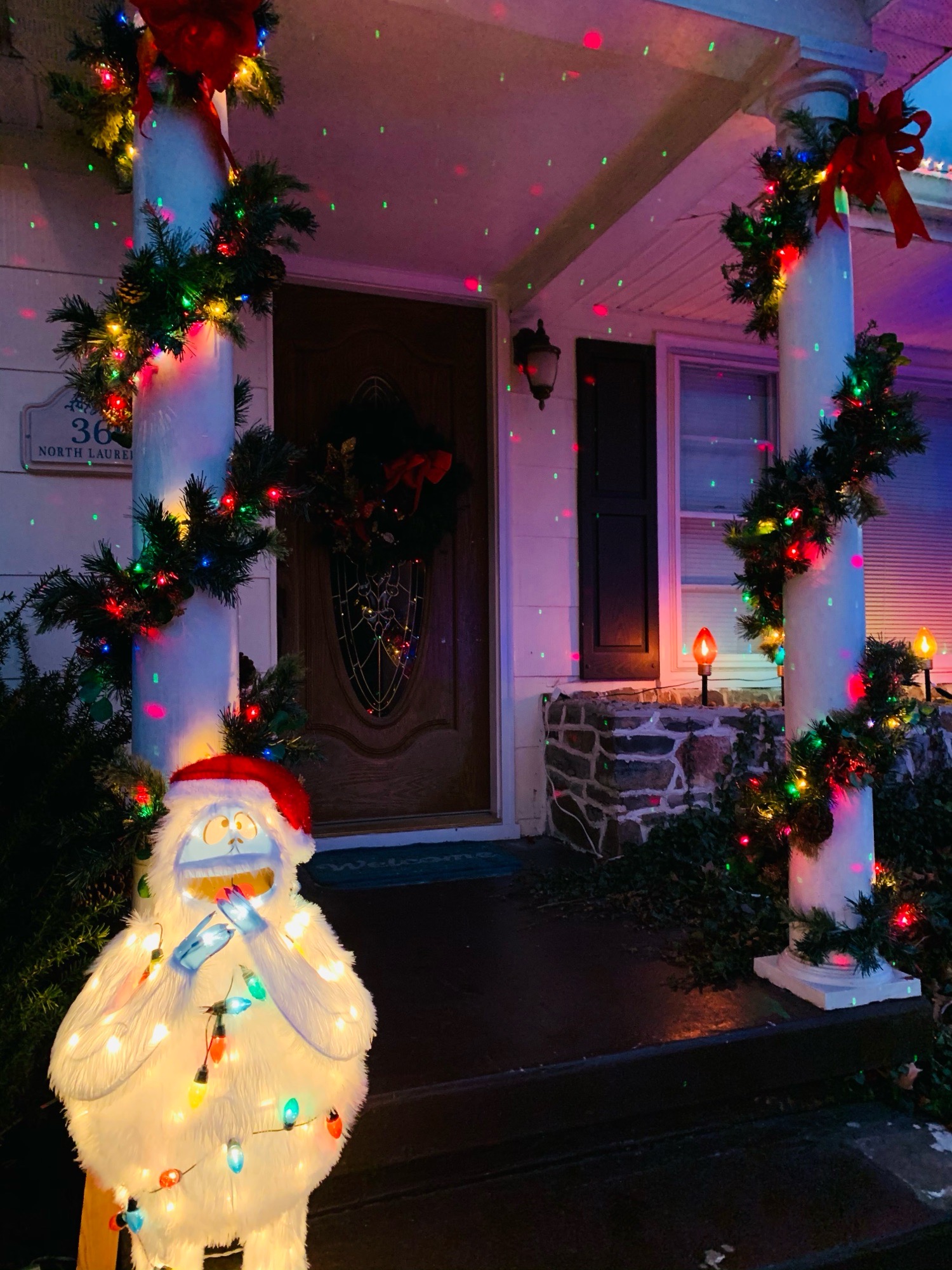 Our little Christmas home, Christmas lights in Berkeley Springs, WV (photo 3)