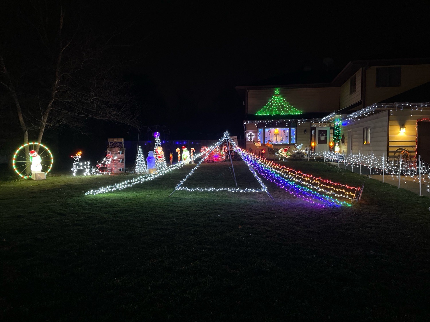 Ollie Christmas, Christmas lights in Wauconda, IL (photo 1)