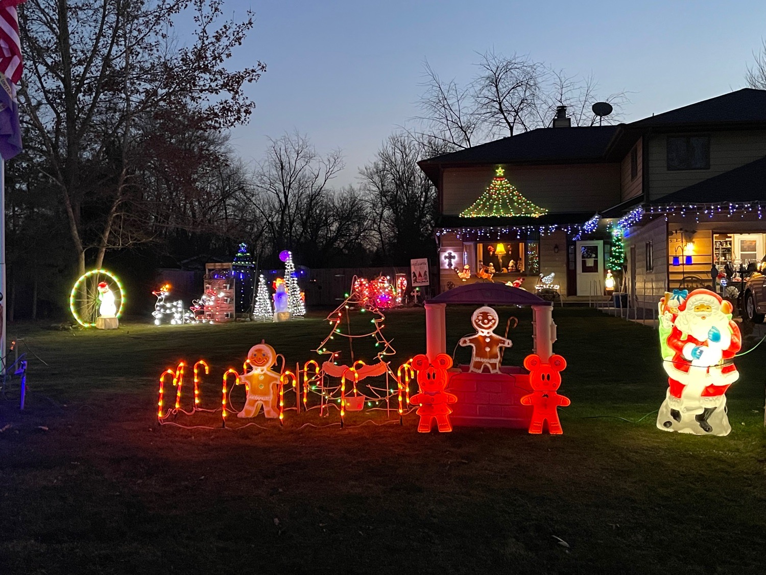 Ollie Christmas, Christmas lights in Wauconda, IL (photo 3)