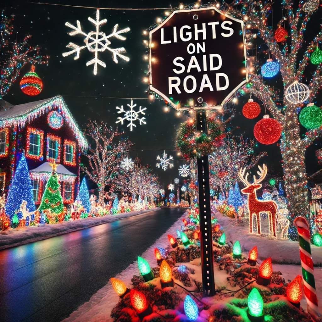 Lights on Said Road, Christmas lights in Paducah, KY (photo 1)