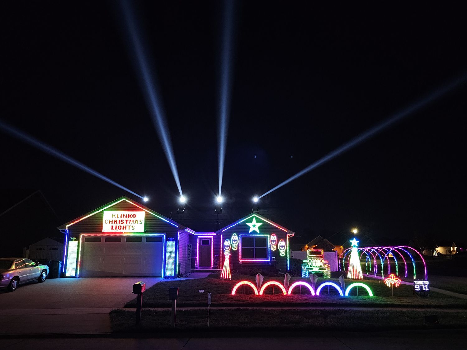 Klinko christmas lights, Christmas lights in Cedar Rapids, IA (photo 1)
