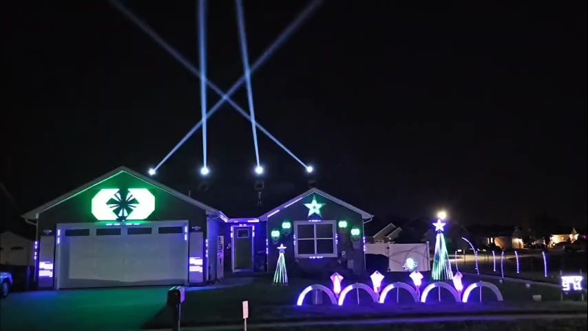 Klinko christmas lights, Christmas lights in Cedar Rapids, IA (photo 2)