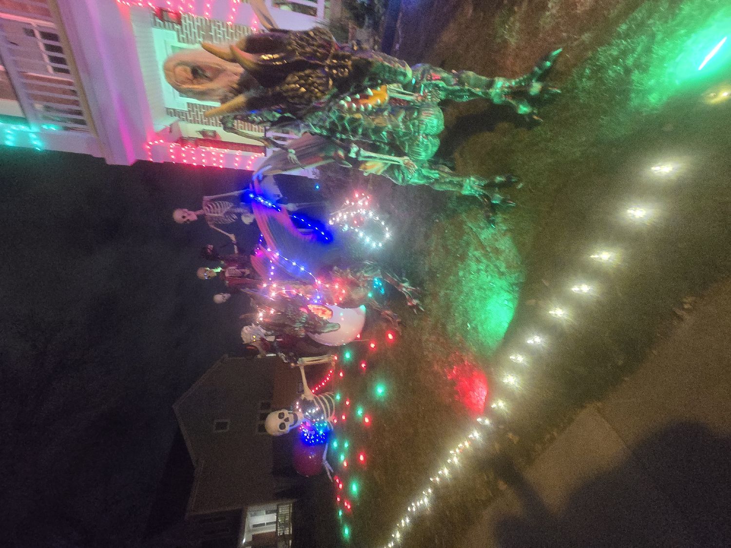 Army of the Christmas Dead, Christmas lights in Columbus, OH (photo 2)