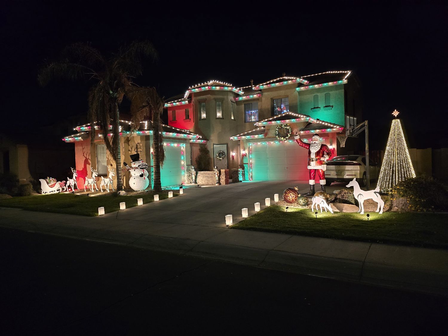 Classic Christmas Display, Christmas lights in Chandler, AZ (photo 1)