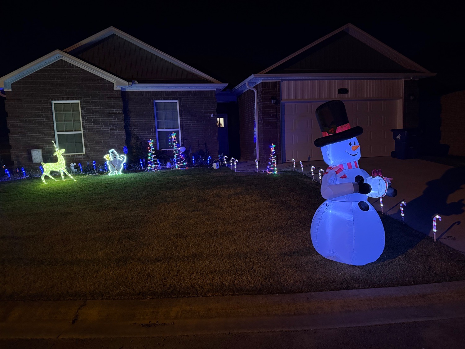 Christmas on Villa vista loop, Christmas lights in Cabot, AR (photo 1)