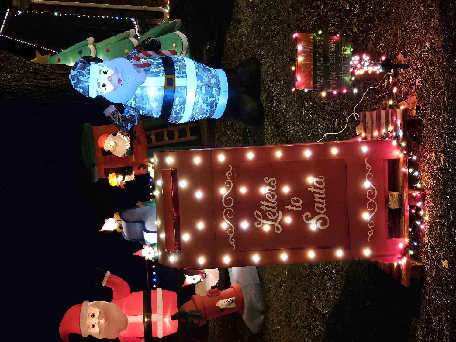 Letters to santa, Christmas lights in Martinsburg, WV (photo 2)