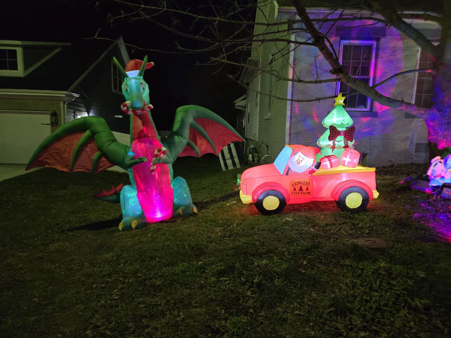 Newburgh Skeletons On Monroe Street, Christmas lights in Newburgh, IN (photo 4)