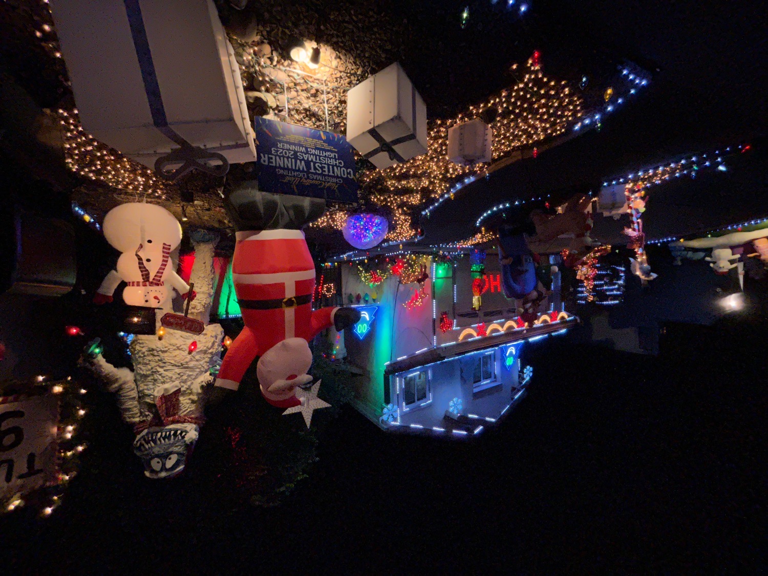 Lofty Trail Lights, Christmas lights in San Diego, CA (photo 3)