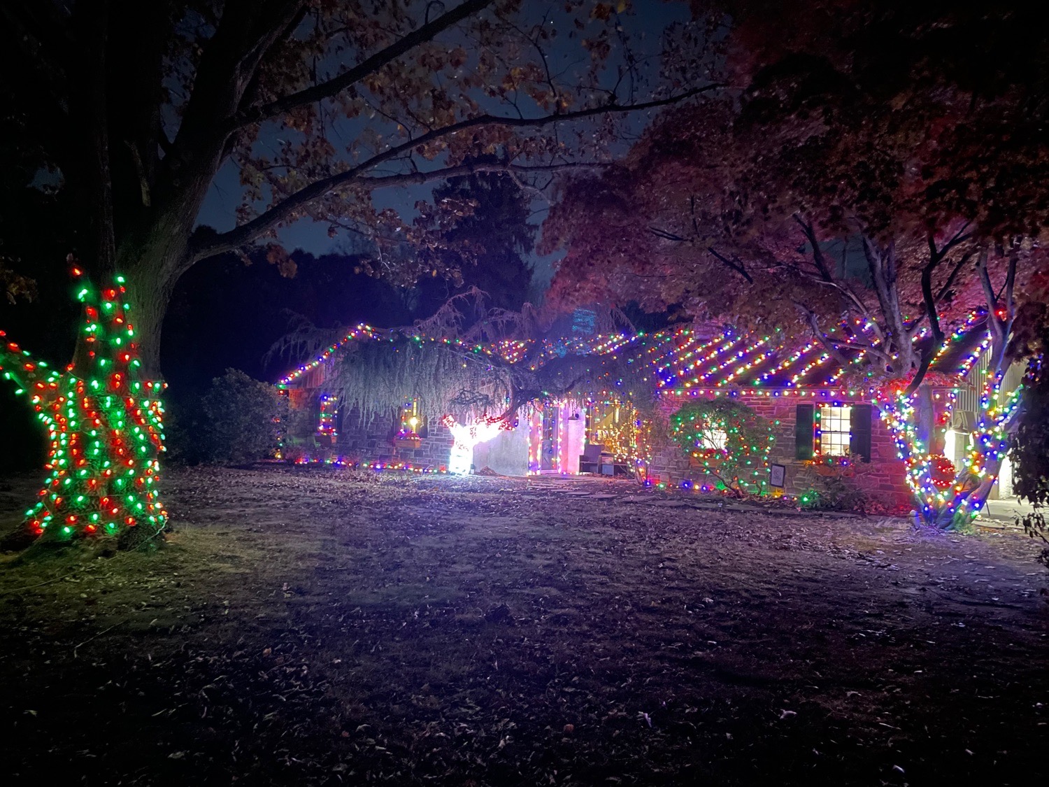 Early Christmas Lights, Christmas lights in Doylestown, PA (photo 2)