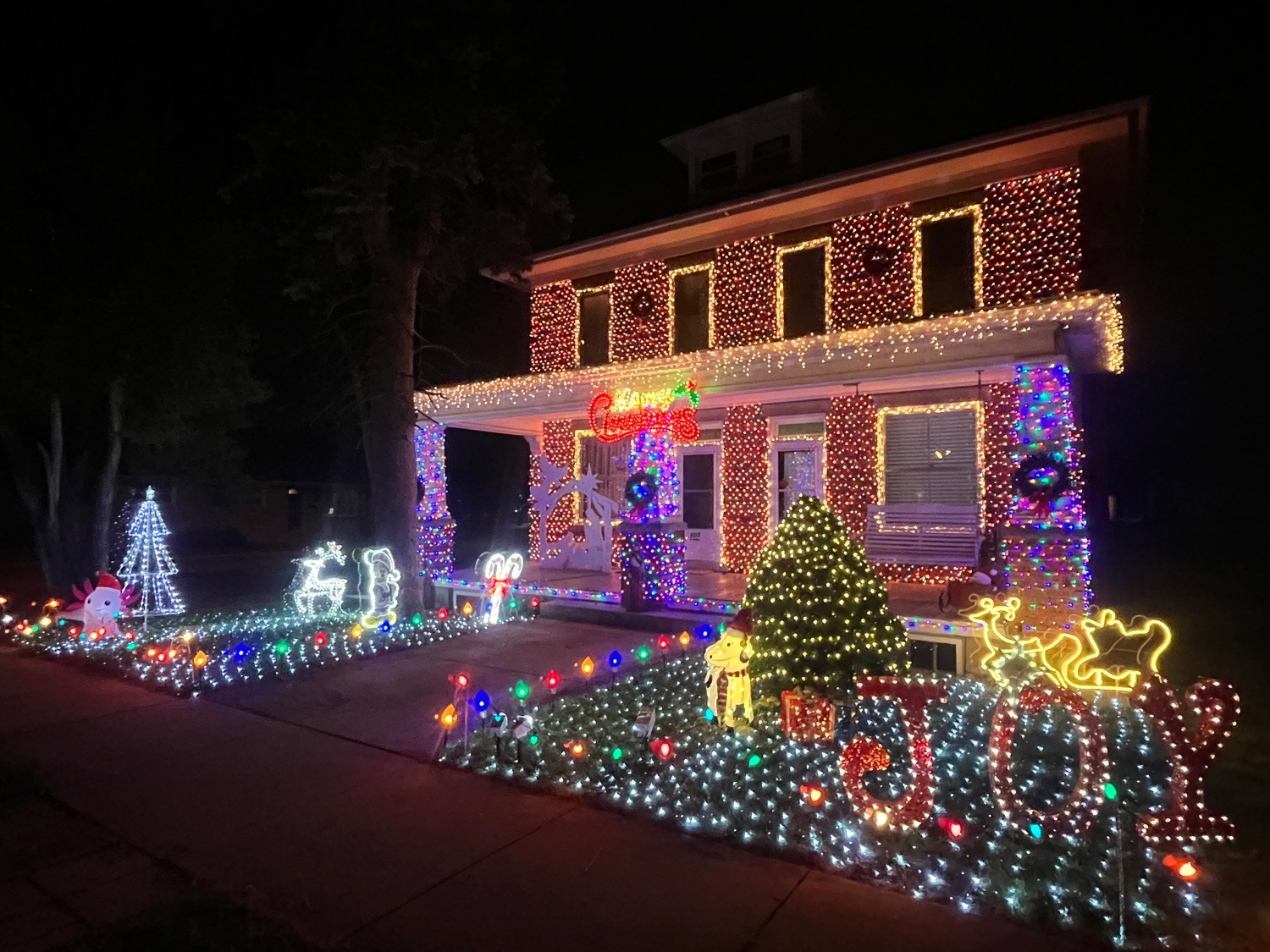 Bentz’s Christmas Display, Christmas lights in Palmyra, PA (photo 1)