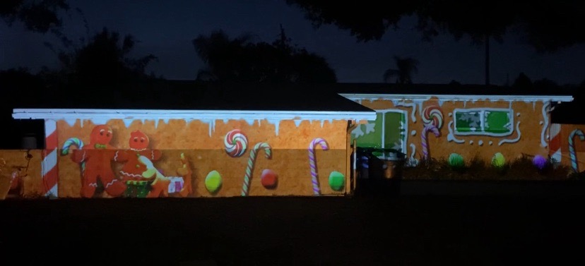 Meadowlawn Christmas video house, Christmas lights in Saint Petersburg, FL (photo 1)