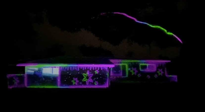 Meadowlawn Christmas video house, Christmas lights in Saint Petersburg, FL (photo 2)