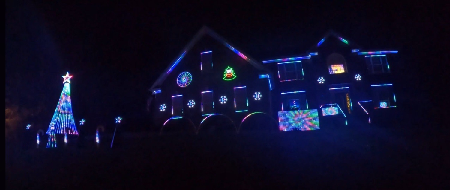 Caudle Family Lights, Christmas lights in Oak Ridge, NC (photo 1)
