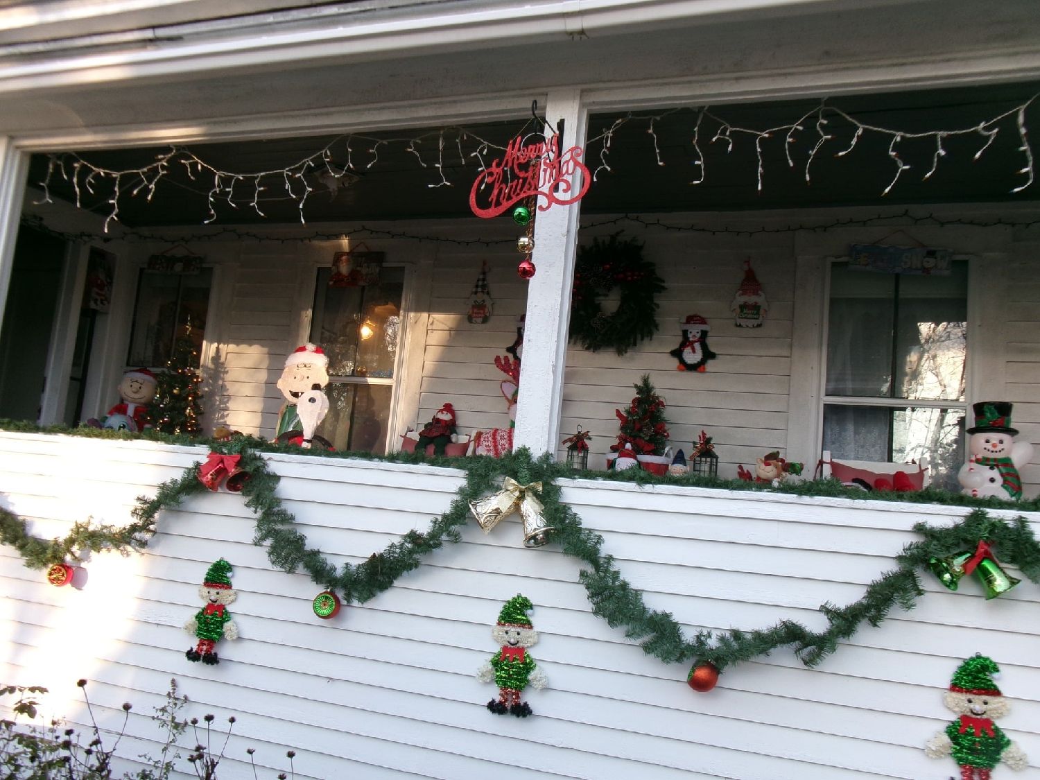 1st Street, Christmas lights in Rochester, NH (photo 1)