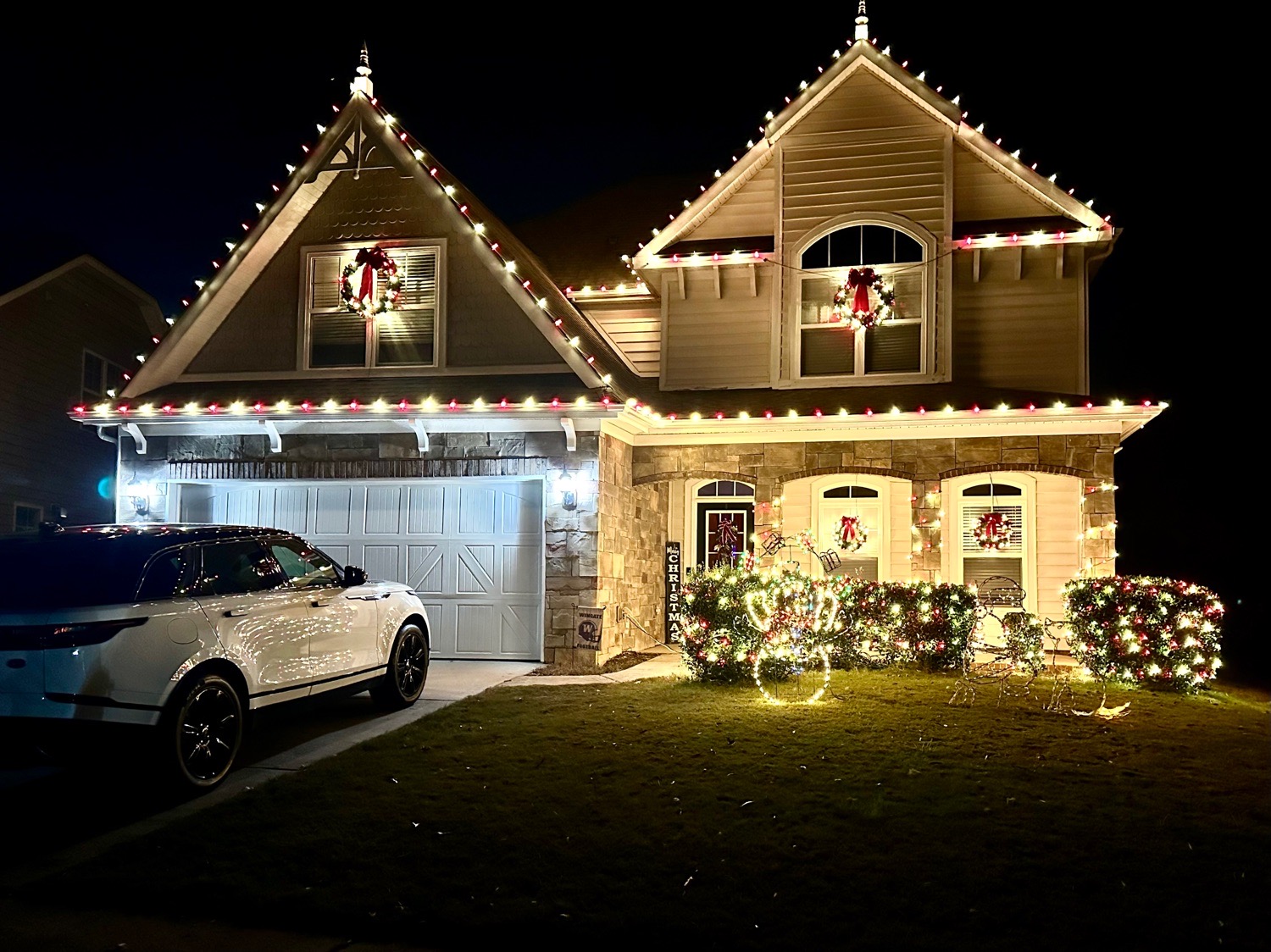 Peppermint Forest Magic, Christmas lights in Waxhaw, NC (photo 1)