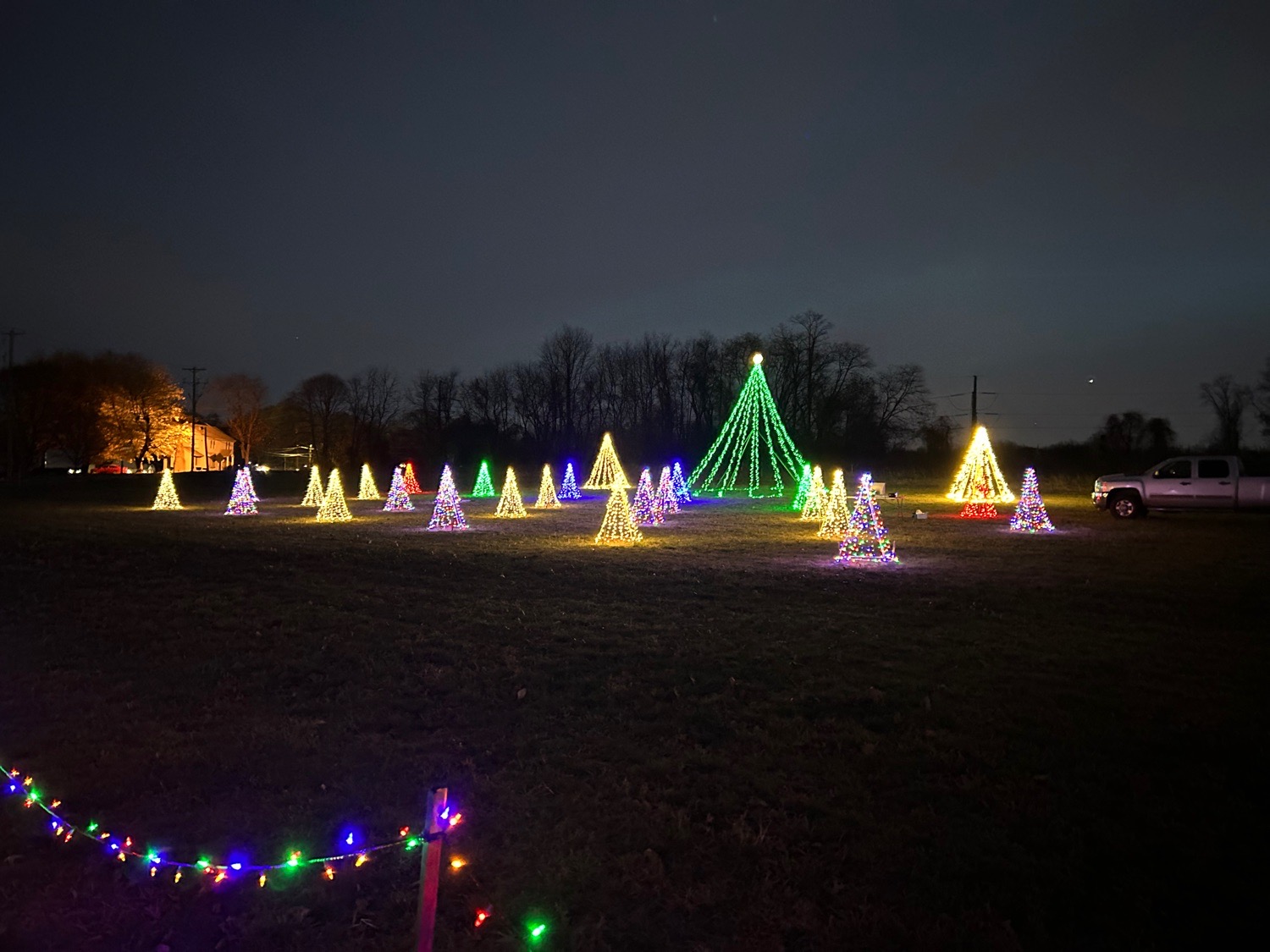 Timmy’s Trees, Christmas lights in Langhorne, PA (photo 1)