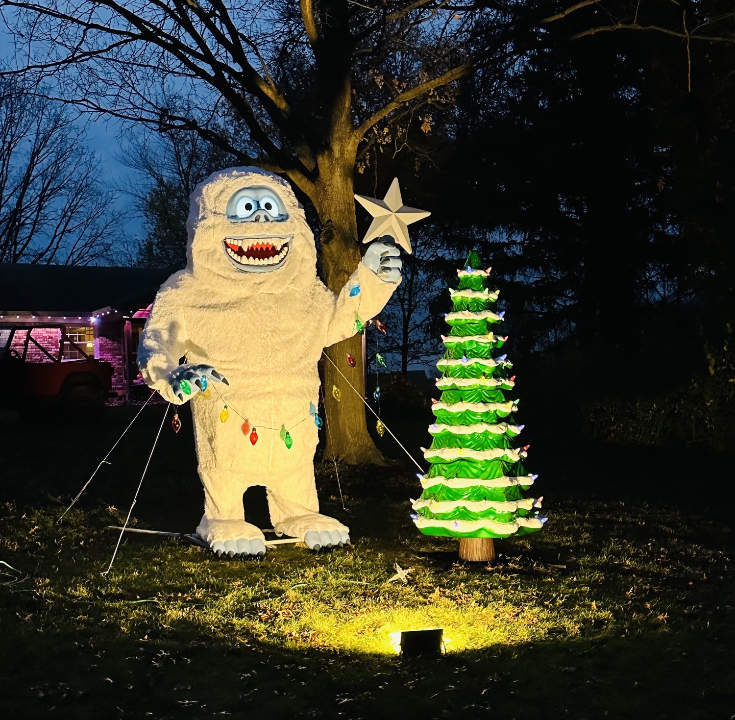 Water Tower Wonderland, Christmas lights in Whitestown, IN (photo 1)