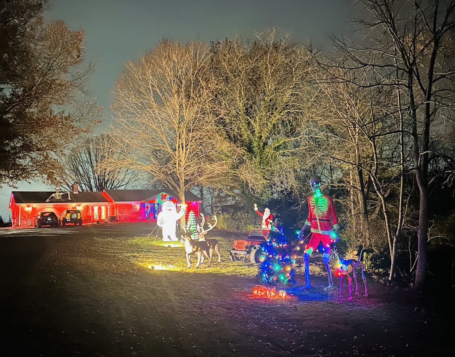 Water Tower Wonderland, Christmas lights in Whitestown, IN (photo 4)
