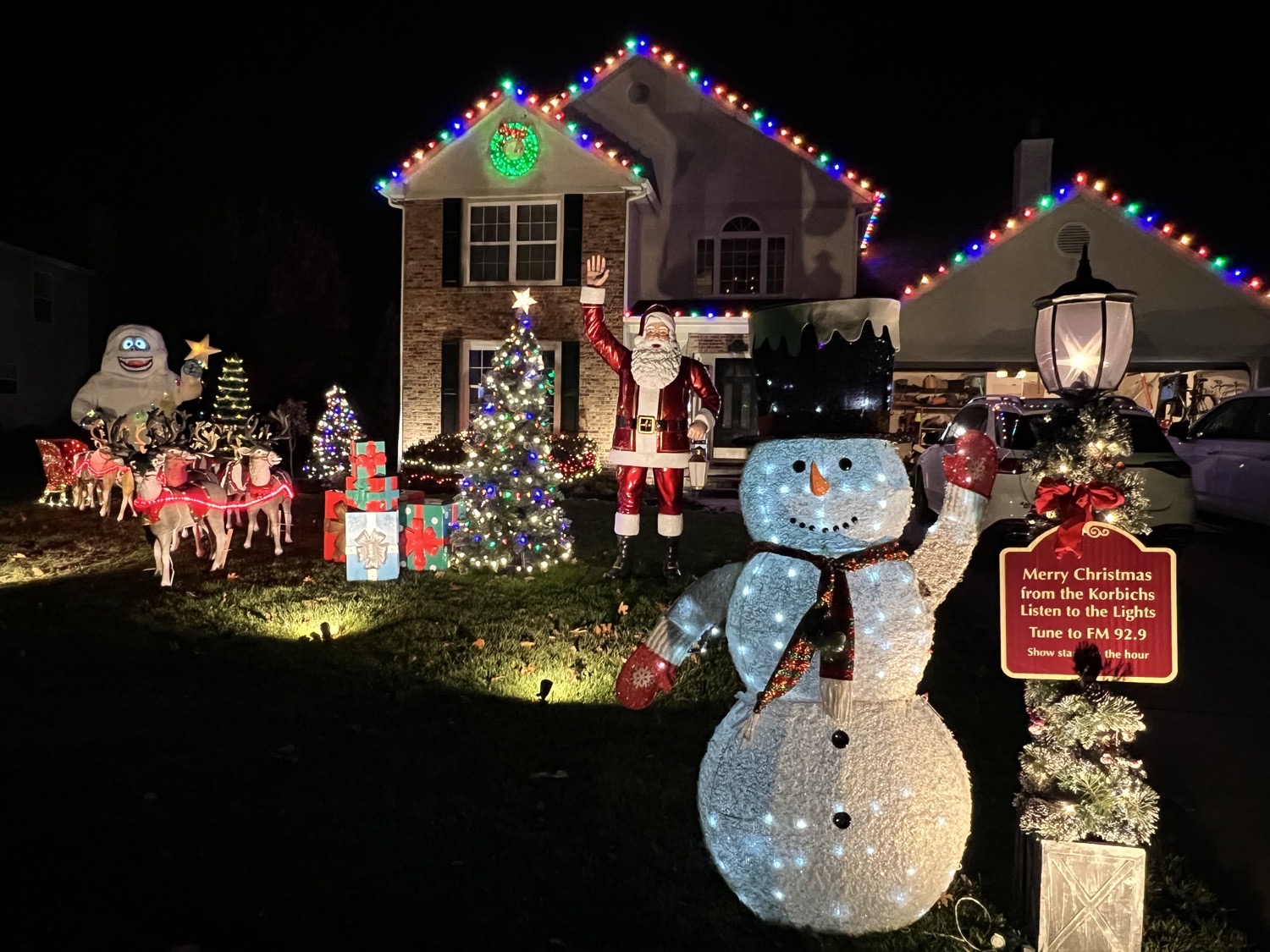 The Korbich Family Musical Light Show, Christmas lights in Hainesport, NJ (photo 1)