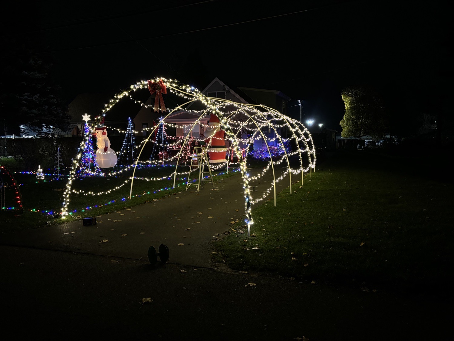 Twinkling lights Of bowmansville, Christmas lights in Bowmansville, NY (photo 2)
