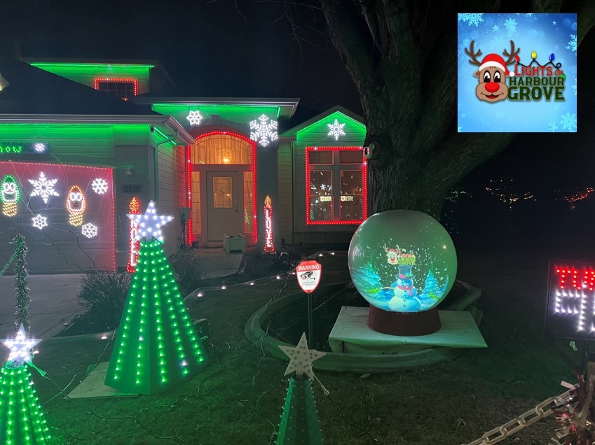 Christmas Light Show at Lights on Harbour Grove, Christmas lights in Nampa, ID (photo 1)
