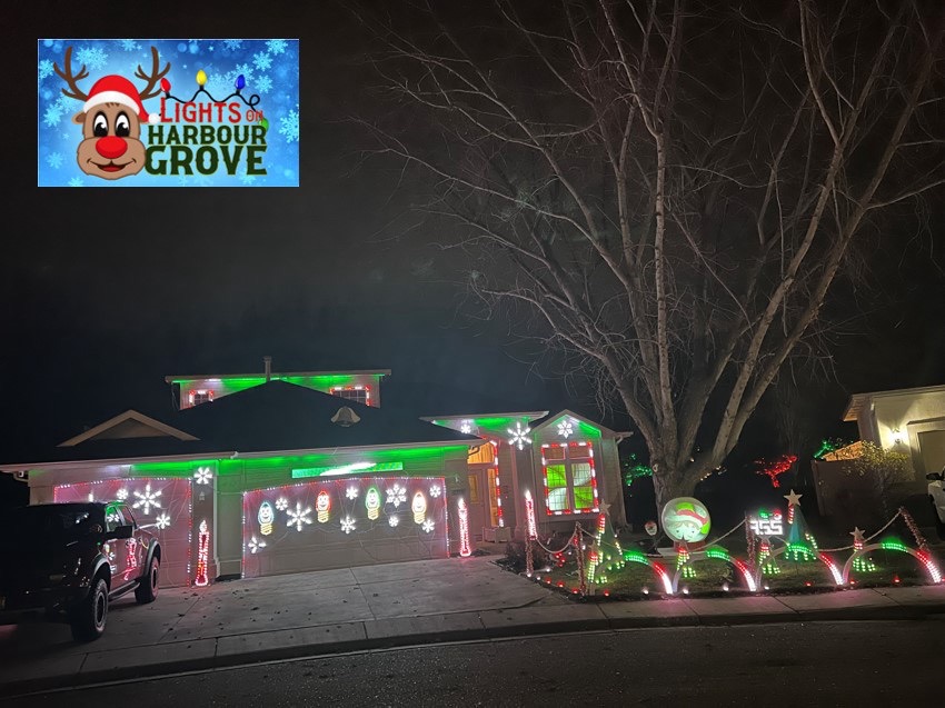 Christmas Light Show at Lights on Harbour Grove, Christmas lights in Nampa, ID (photo 2)