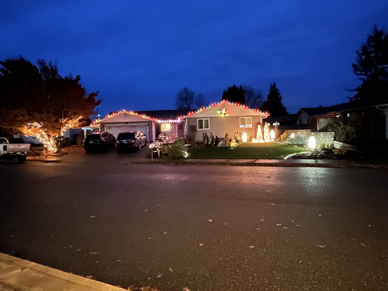 Adam Ct Lights, Christmas lights in Keizer, OR (photo 1)
