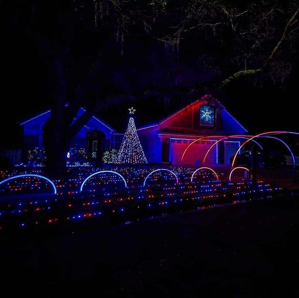 Schaffer Family Light Show, Christmas lights in Tampa, FL (photo 1)