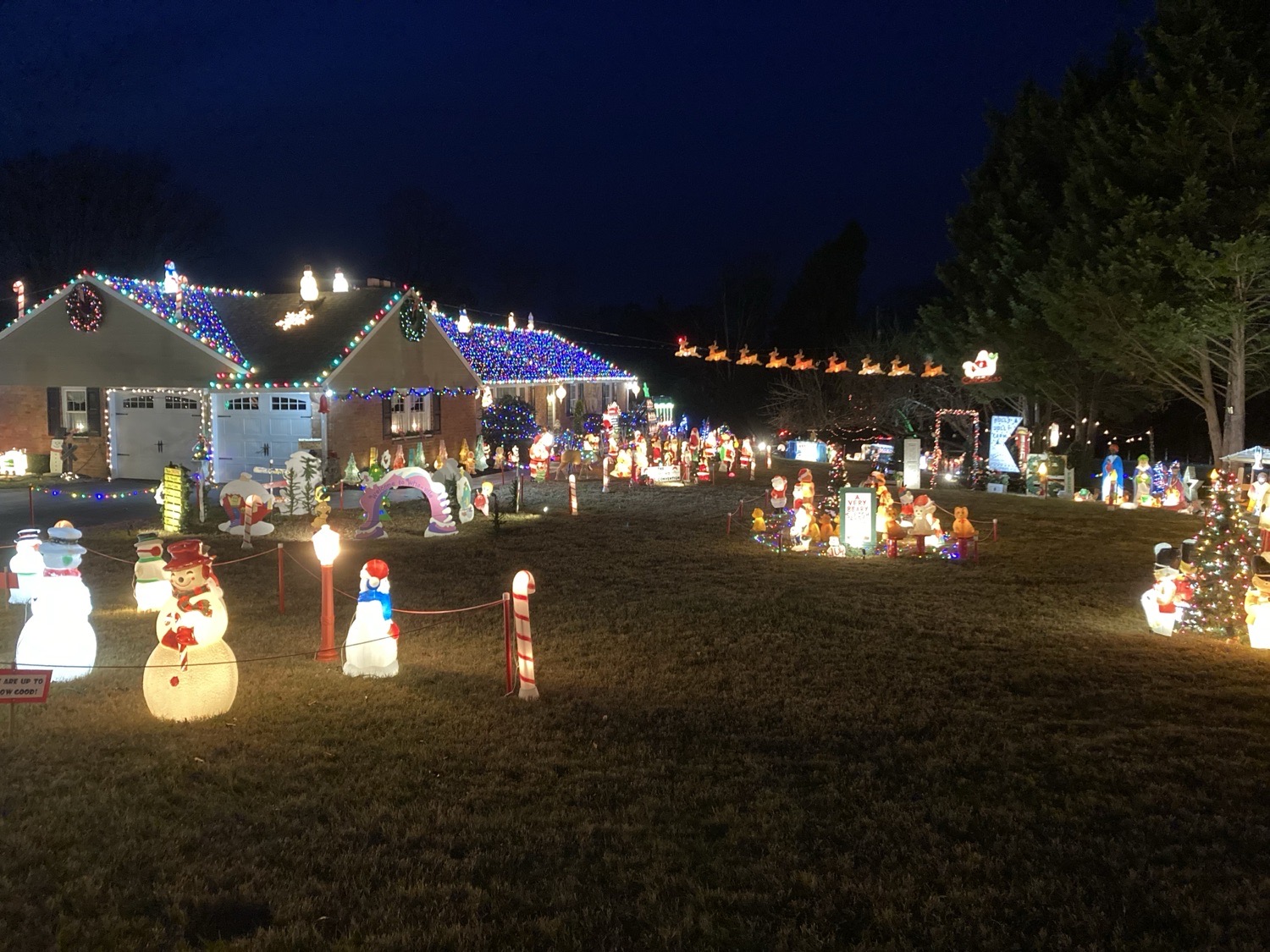 North Pole at Chadds Ford, Christmas lights in Chadds Ford, PA (photo 5)