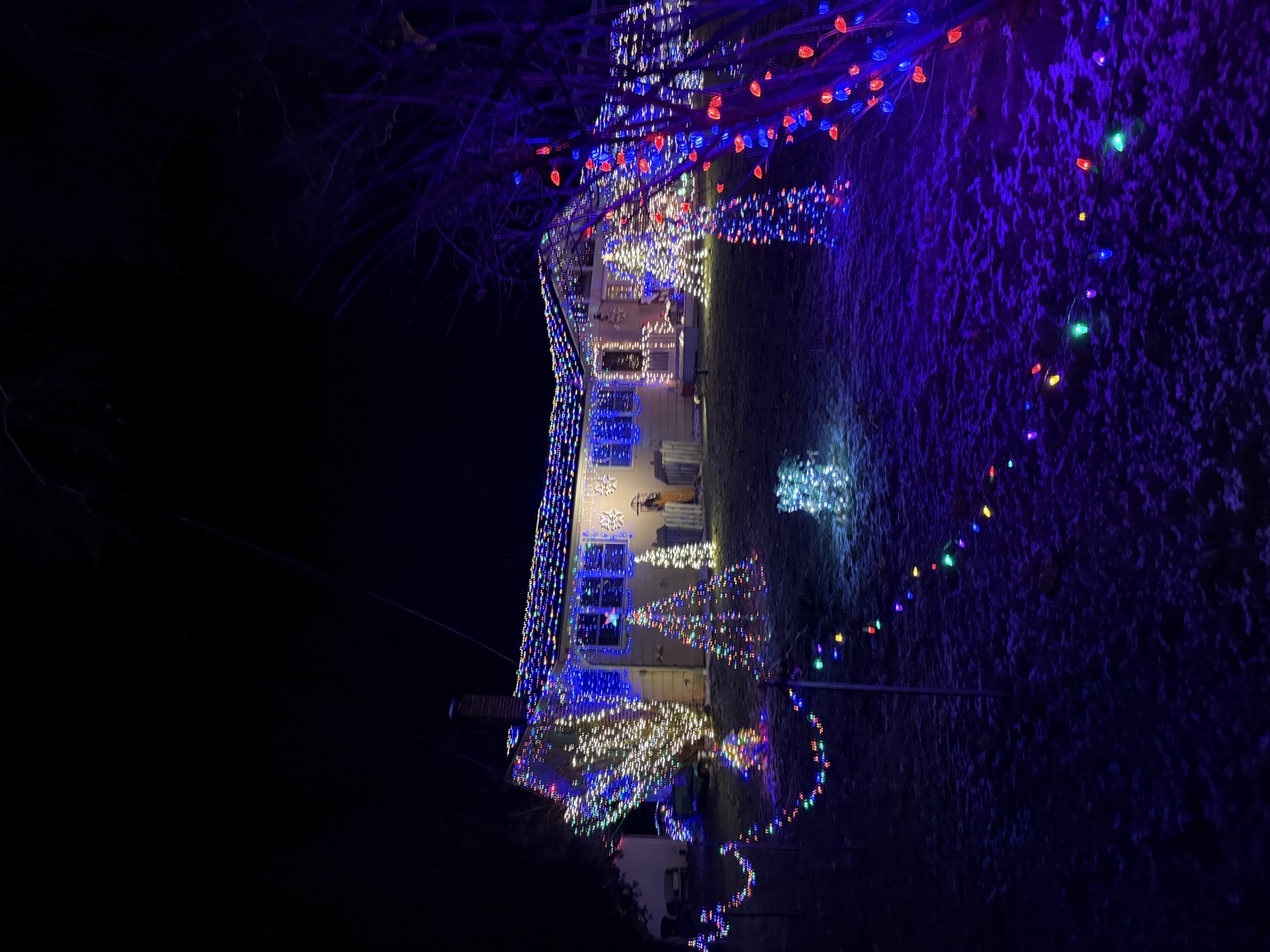Creston Archway With Mistletoe, Christmas lights in Creston, OH (photo 1)