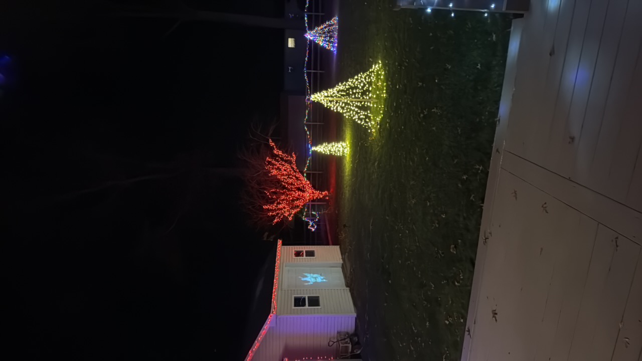 Creston Archway With Mistletoe, Christmas lights in Creston, OH (photo 3)