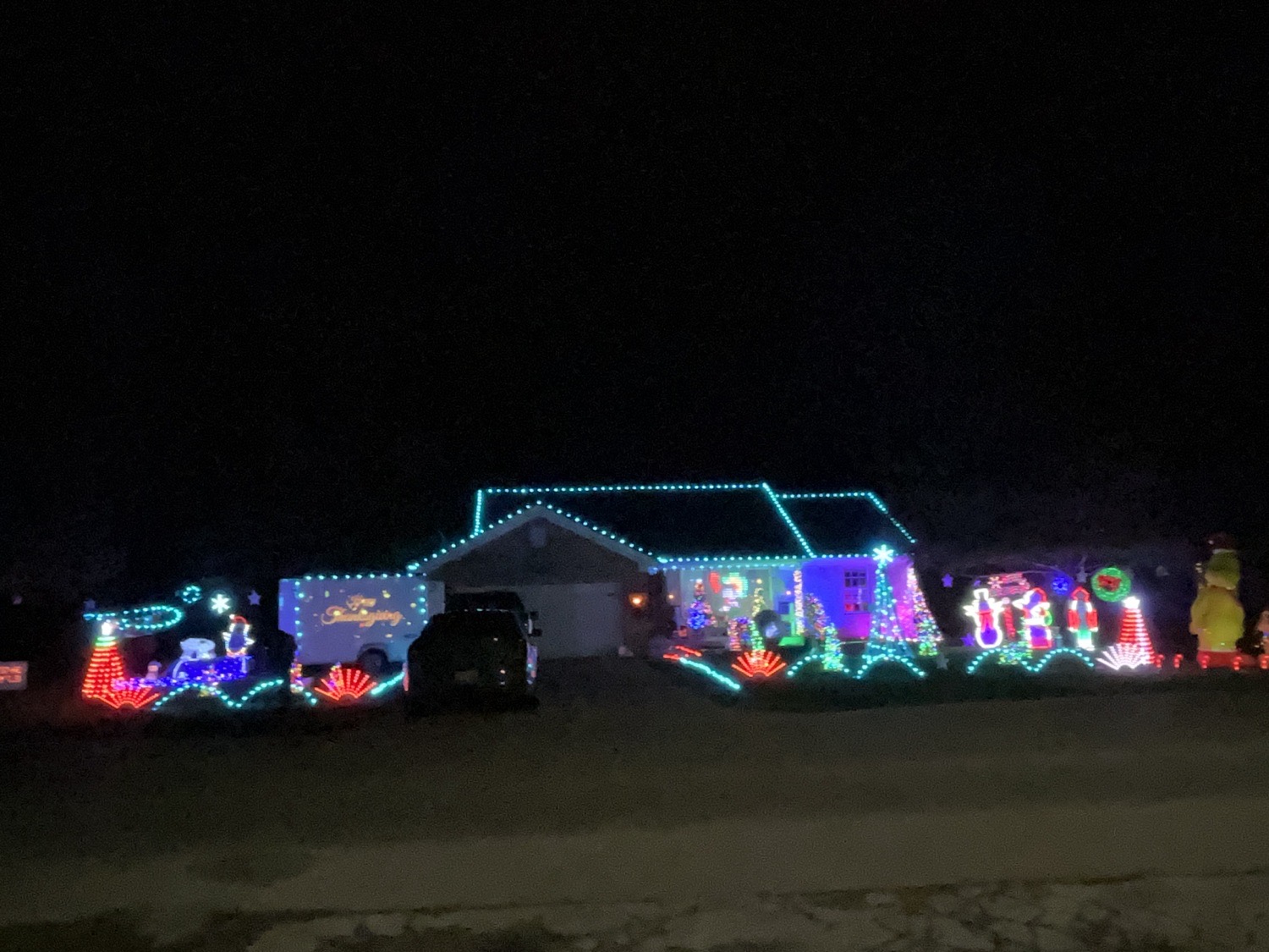 Lights of Mill Springs., Christmas lights in Coatesville, IN (photo 2)