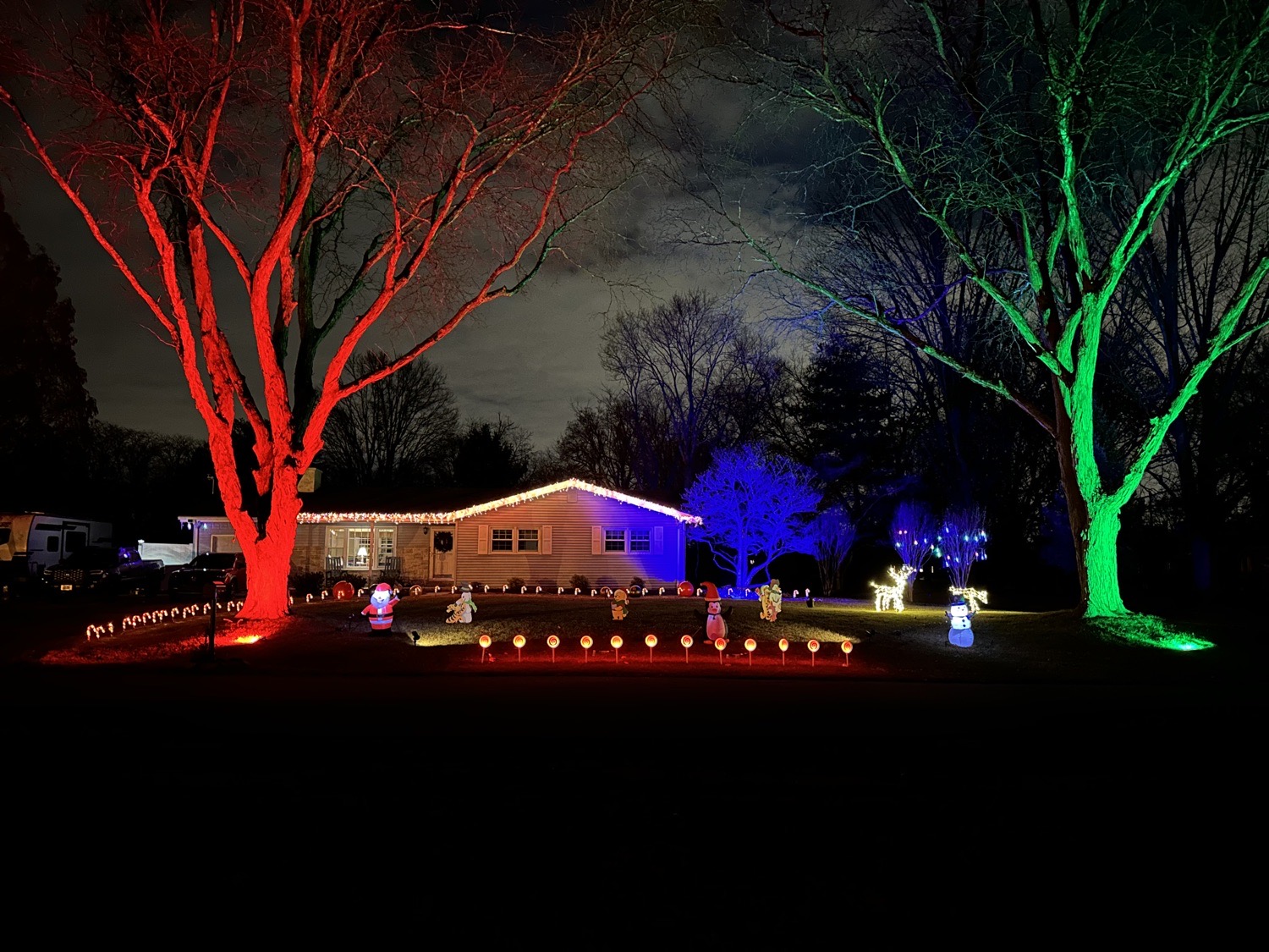 Merry Christmas!, Christmas lights in Phoenixville, PA (photo 1)