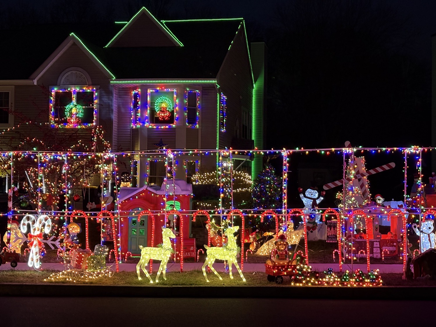 Welcome To Candy Cane Lane, Christmas lights in Warrington, PA (photo 1)