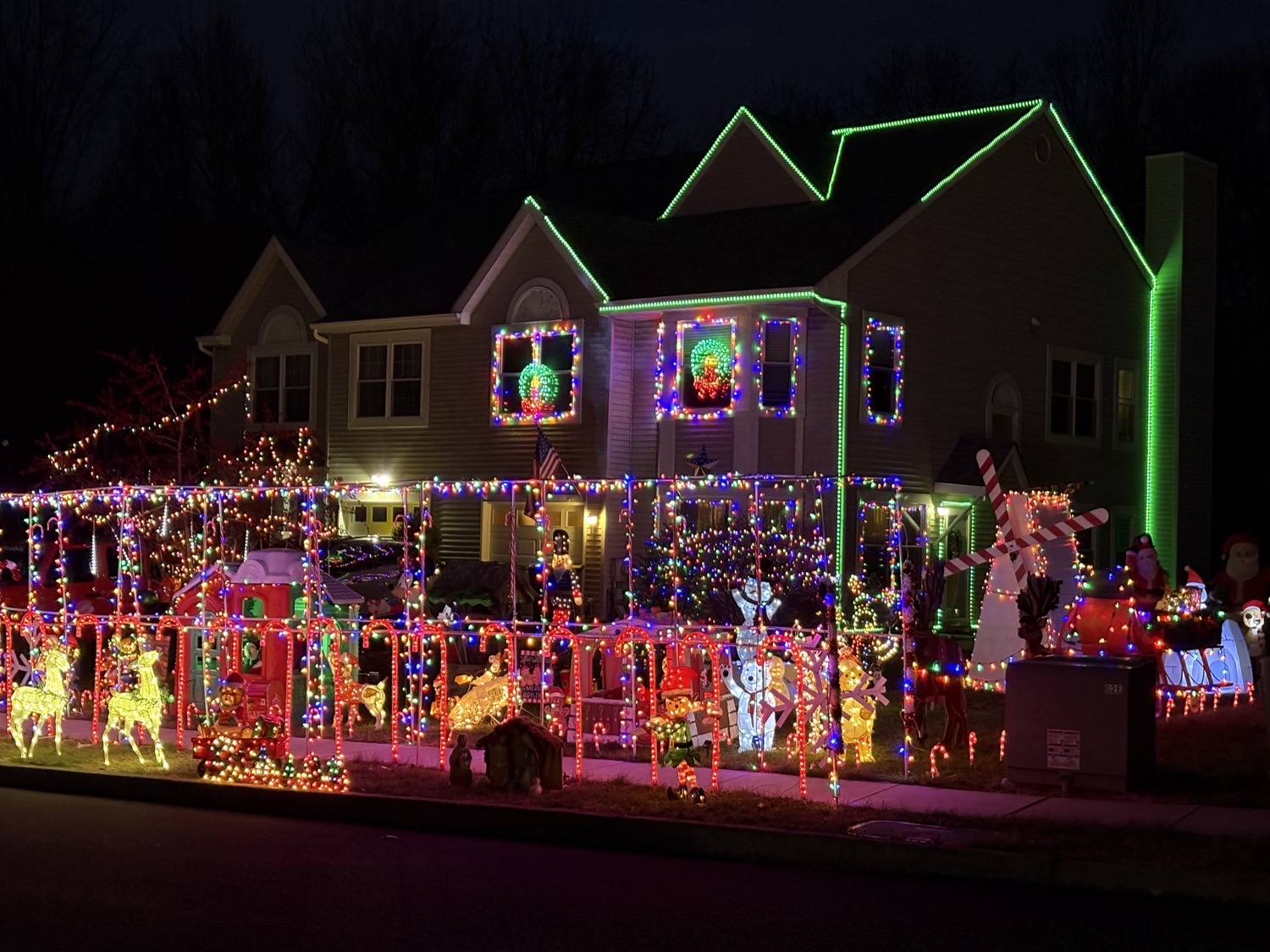 Welcome To Candy Cane Lane, Christmas lights in Warrington, PA (photo 4)
