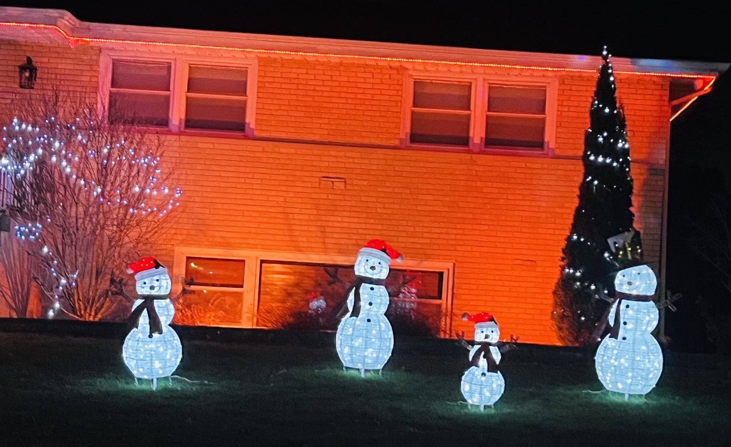Meet The Snowmen Family, Christmas lights in Orland Park, IL (photo 2)