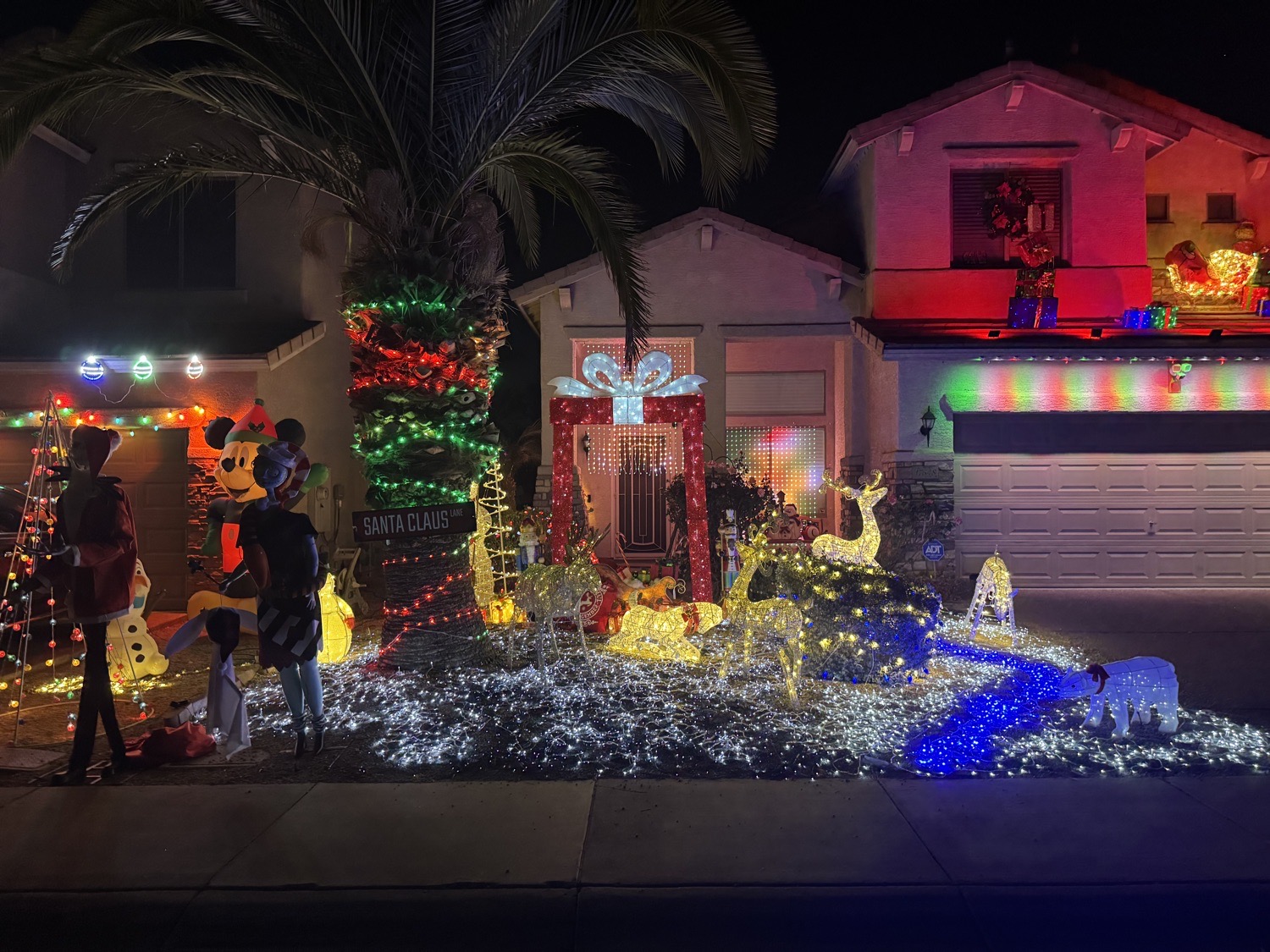 Santa Clause Lane, Christmas lights in Phoenix, AZ (photo 1)