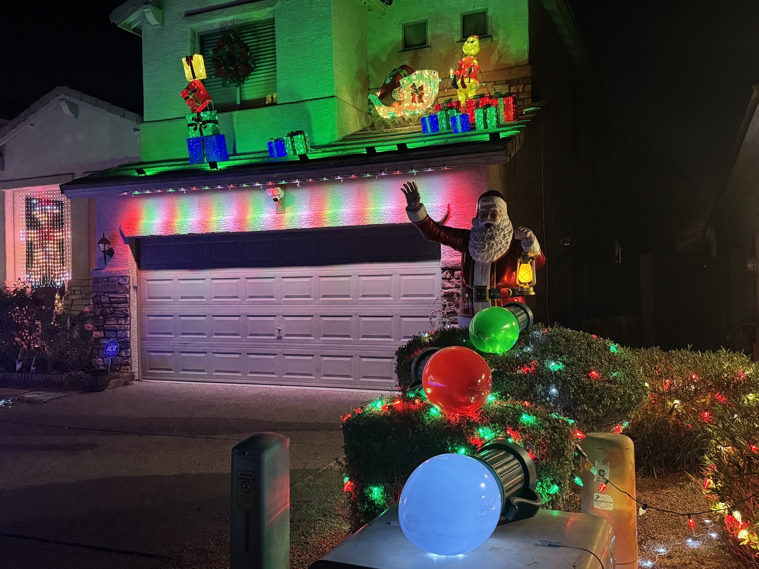 Santa Clause Lane, Christmas lights in Phoenix, AZ (photo 3)
