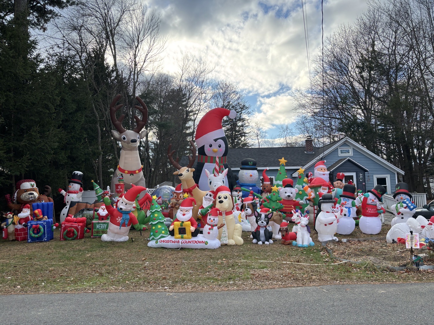 Christmas On Natick, Christmas lights in Lunenburg, MA (photo 3)