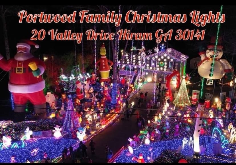 Portwood Family Christmas Lights, Christmas lights in Hiram, GA (photo 1)