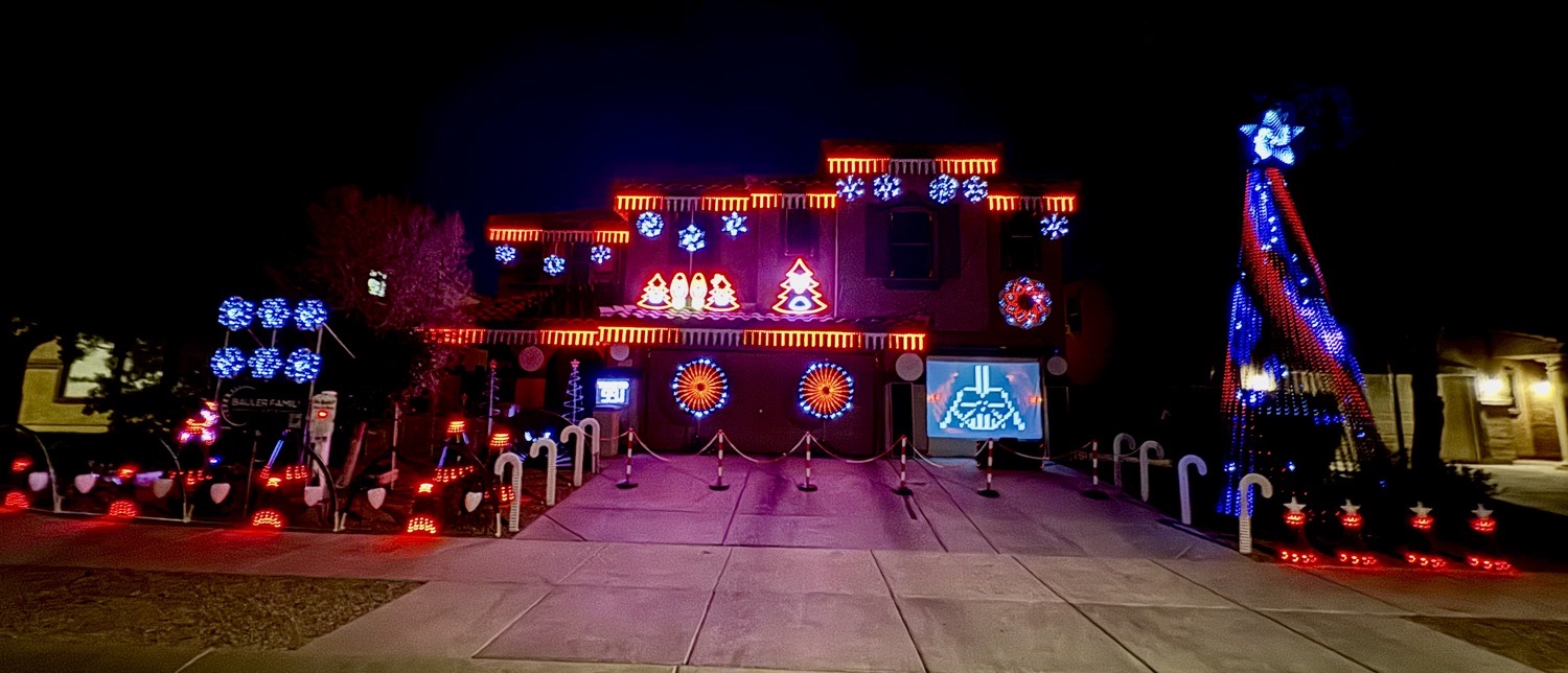 Bauler Family Lights, Christmas lights in Surprise, AZ (photo 2)