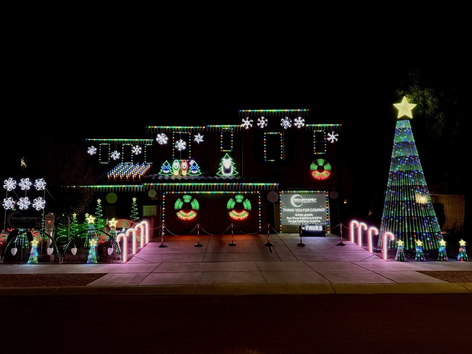 Bauler Family Lights, Christmas lights in Surprise, AZ (photo 4)