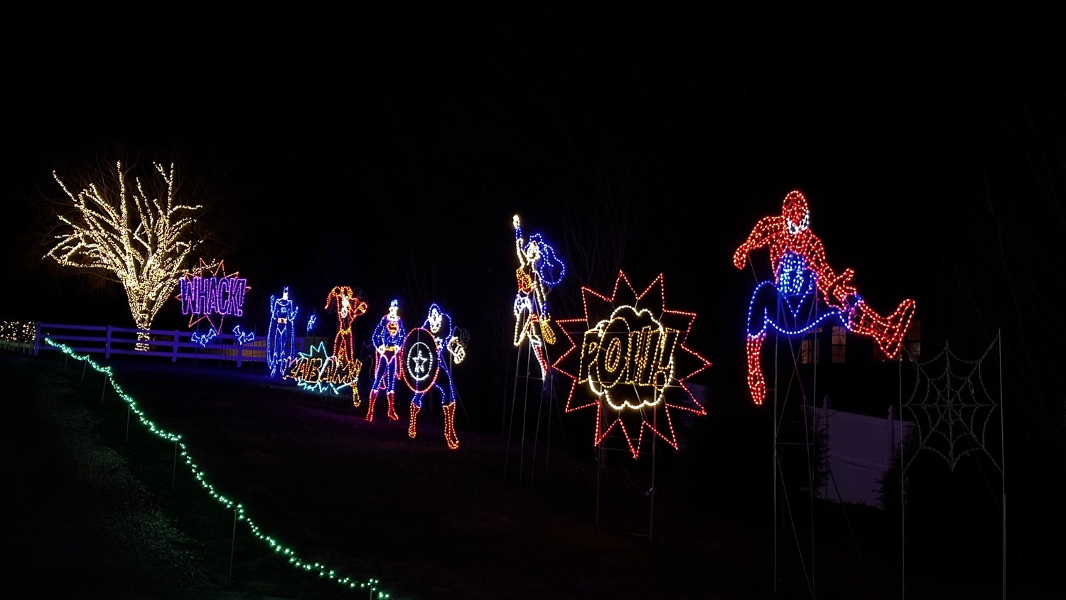 Fieldstream Farm Lights, Christmas lights in Raleigh, NC (photo 2)