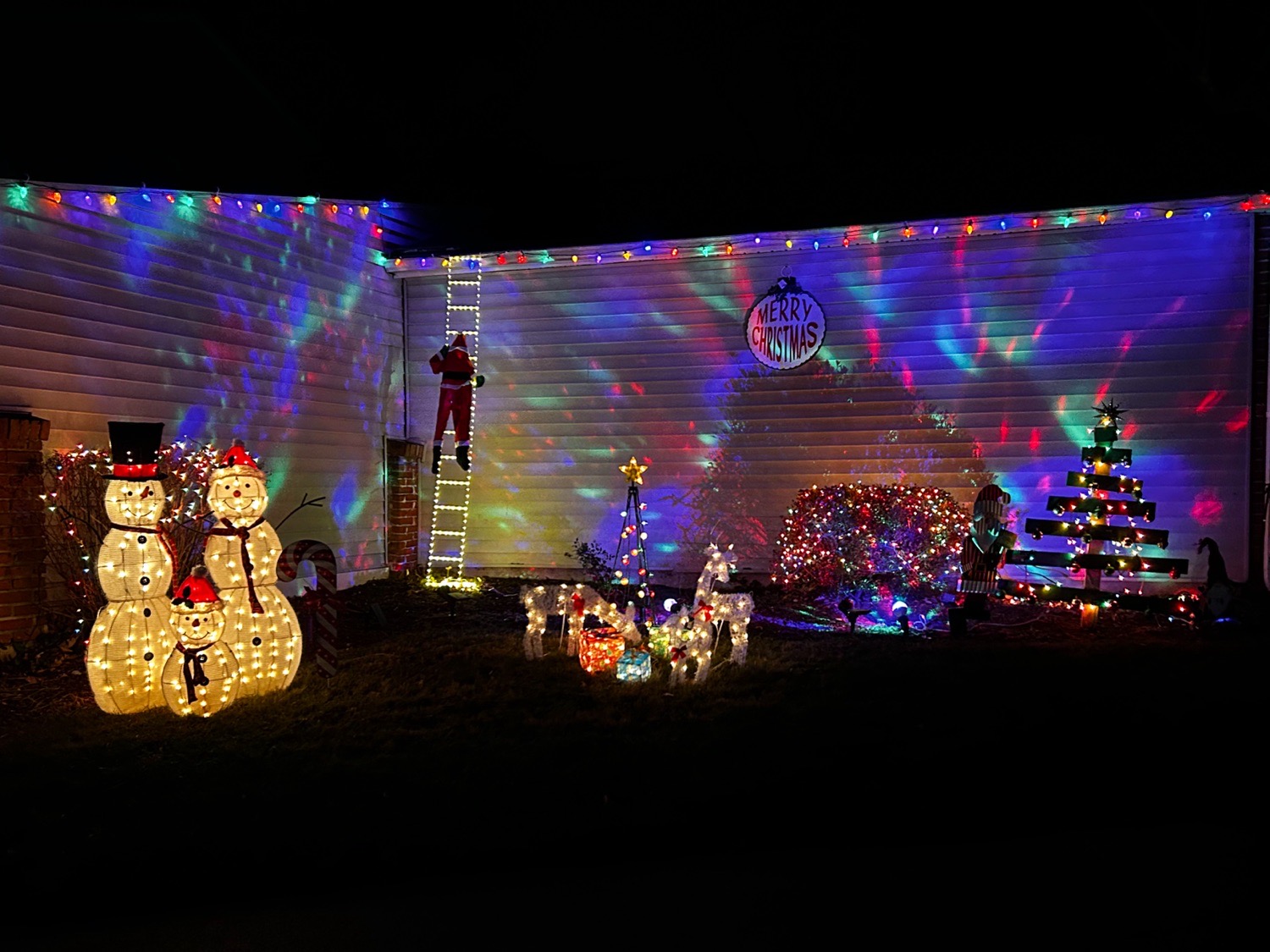N Ridley Creek Rd, Christmas lights in Media, PA (photo 3)